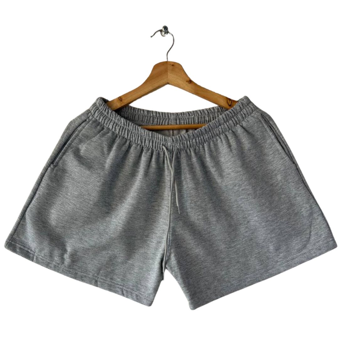 SHORT DAMA GRIS CLARO S