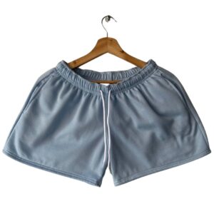 SHORT DAMA AZUL BEBE L