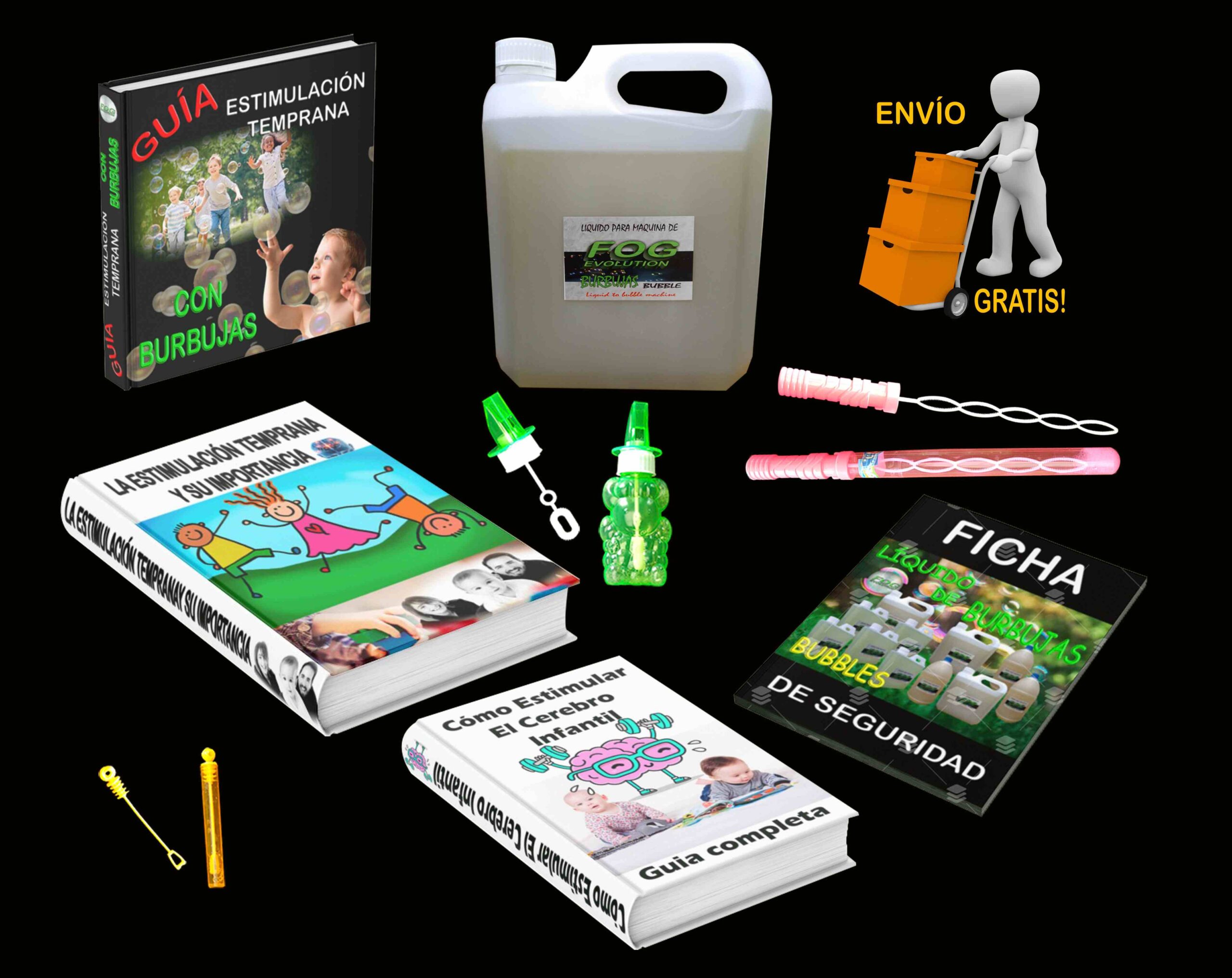 KIT BUBBLEPLAY BÁSICO