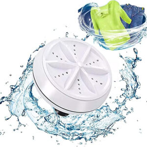Mini Lavadora Portátil Giratoria USB