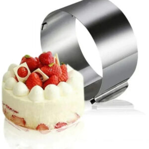 Molde Aro Ajustable Para Tortas, Postres