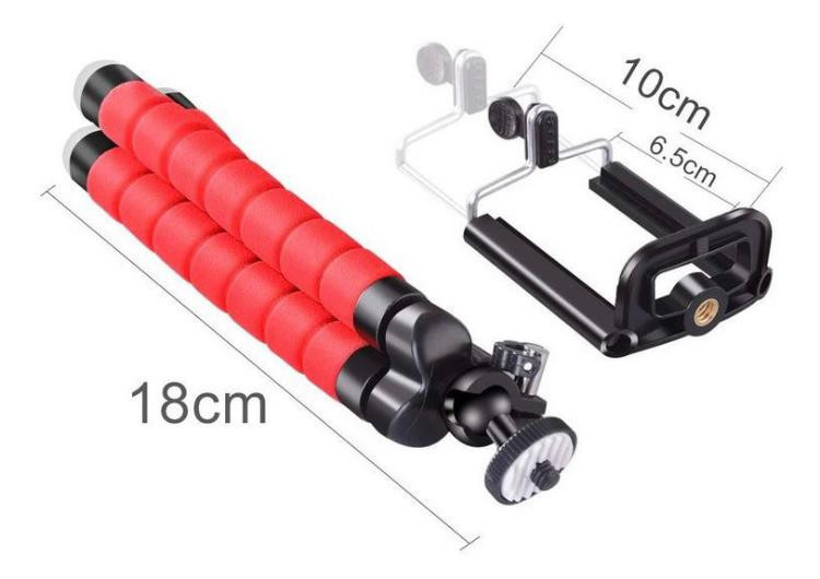 Tripode Flexible Celular Soporte X 2 - Imagen 3