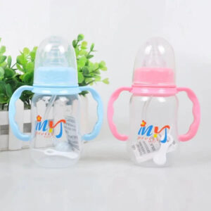Tetero Infantil 125ML Con Chupo Y Agarra