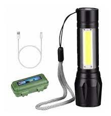 Mini Linterna Led Recargable Luz Zoom L - Imagen 3