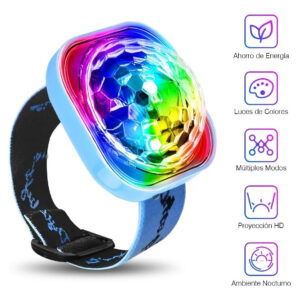 Pulsera luz LED nocturna niños brazalete