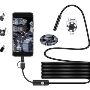 Cámara Endoscopio Para Celular Y Pc Usb