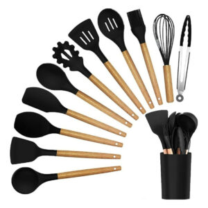 Utensilios en silicona cocina 12 piezas