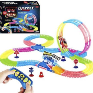 Pista NEON de autos Luminosa Dazzle Trac