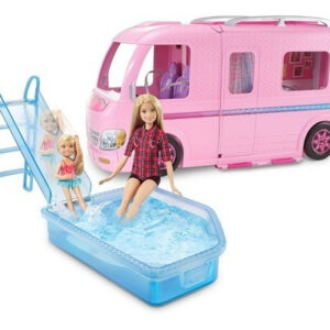 Supercaravana De Barbie Camper Con Pisci