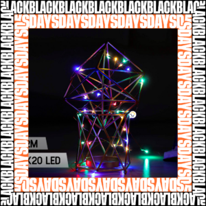 Luces Micro Led Fija TX20BM Black Days