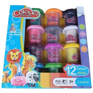 Plastilina Didactica X12 Grandes Colour