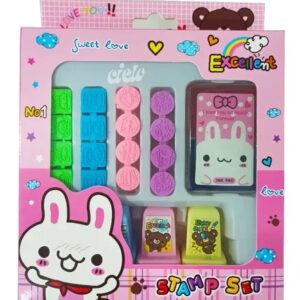 Set Sellos Infantiles Princesas 21Pcs