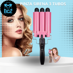 Pinza Rizadora Para Cabello 3 Tubos