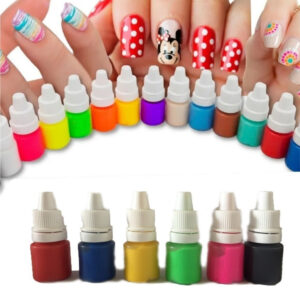 Kit x12 Pinturas Acrílicas Nail Art Uñas