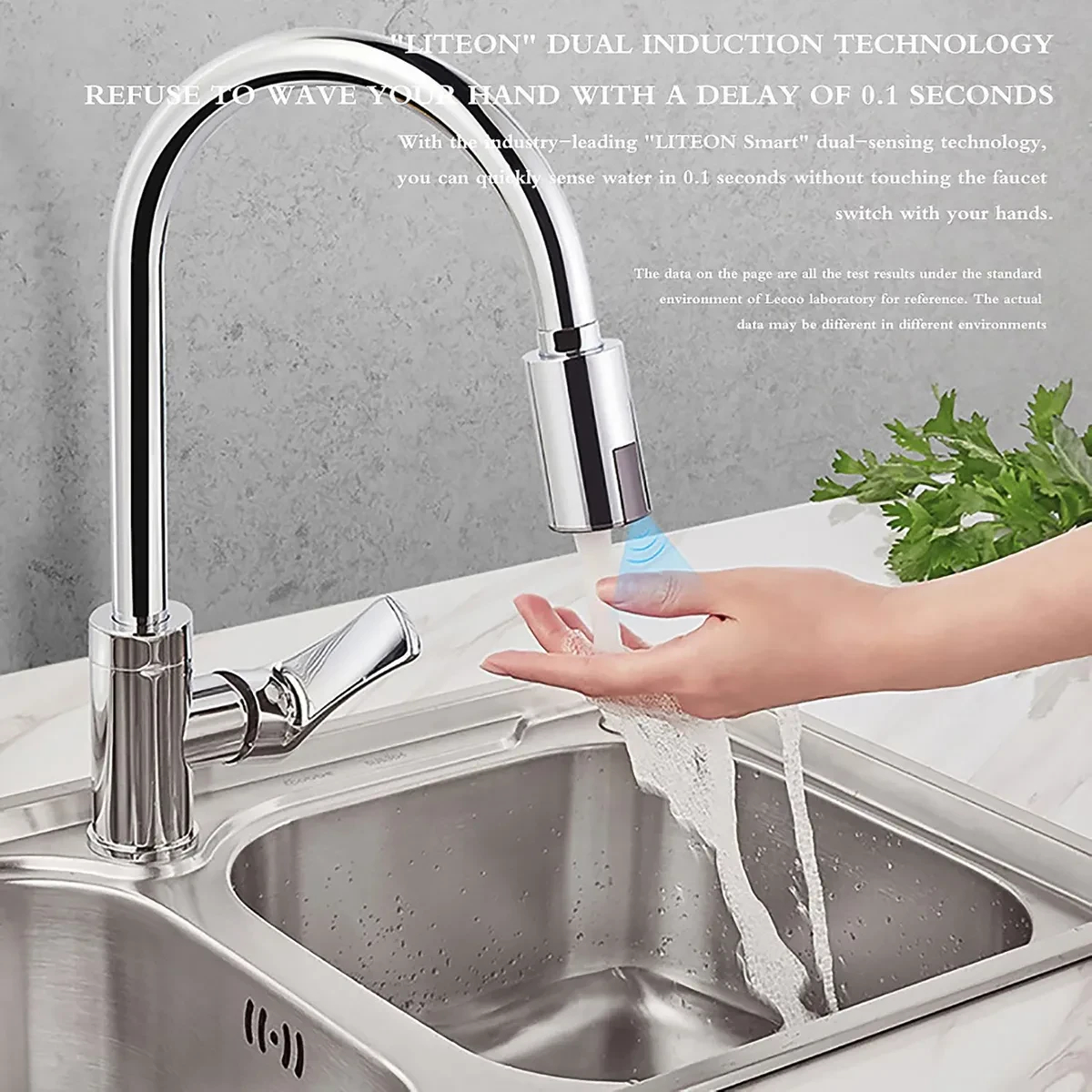 Grifo De Cocina Touch Sensor Inteligente - Imagen 3