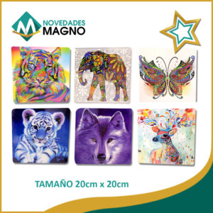 PINTURA DIAMANTE 5D 20CM ANC X 20CM ALT