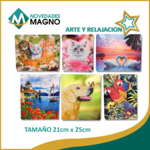 PINTURA DIAMANTE 5D 21CM ANC X 25CM ALT