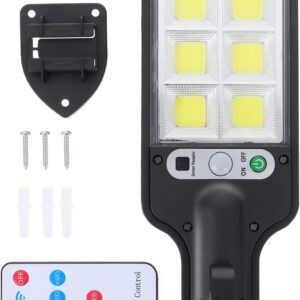 Lámpara solar Sensor Movimiento Control