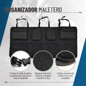 ORGANIZADOR MALETERO PARA CARRO TALLA M