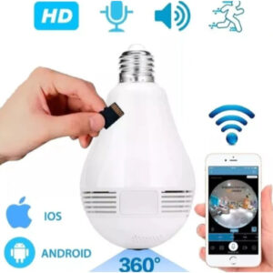 Camara De Seguridad 360 BombilloDiscreta