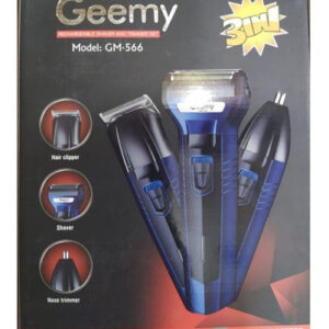 Máquina Afeitadora 3 En 1 Geemy Multifun