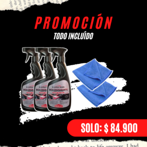 Desengrasante x 3 + 2 Paños Grandes