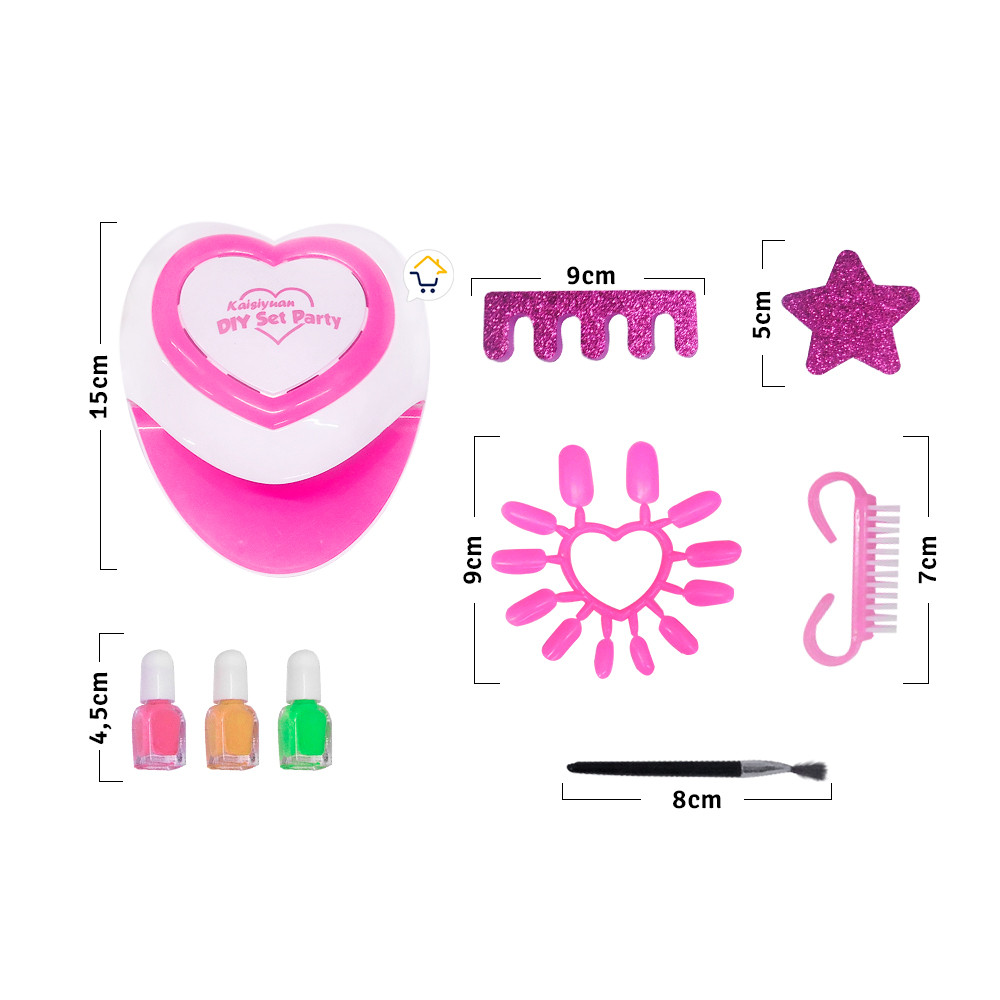 Kit De Uñas Juguete Set Manicure 2021117 - Imagen 3