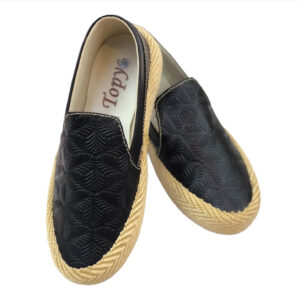 Zapatos mocasines para dama negro