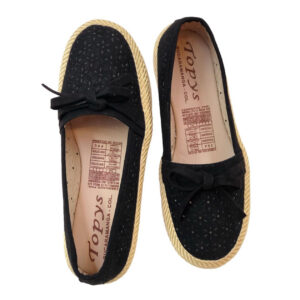 Zapatos mocasines para dama negro