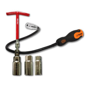 Llave Para Bujías 4 Piezas+ Imán Extensi