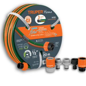 Manguera 20 mts Truper mas Acoples Click
