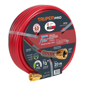 Manguera Super Reforzada 20m 4 Capas Tru