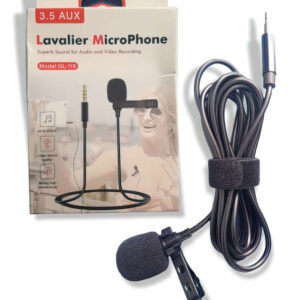 Micrófono De Solapa Lavalier De 3.5 Aux