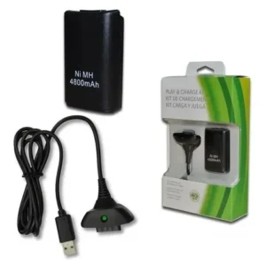 Kit Carga Y Juega Para Control Xbox 360