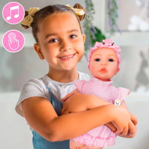 Muñeca Bebe Realista Sensor JX255