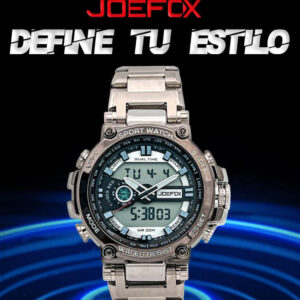 RELOJ JOEFOX DOBLE HORA HOM 1913BG-4