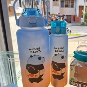 Termo 2x1 Azul- Naranja Osos Escandalos