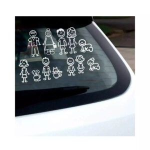 Sticker de familia para carro Set X15