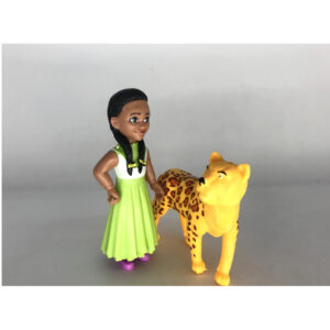 Juguete set set por 2 animal jaguar muñe