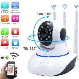 Camara Robotica 3 Antenas Wifi