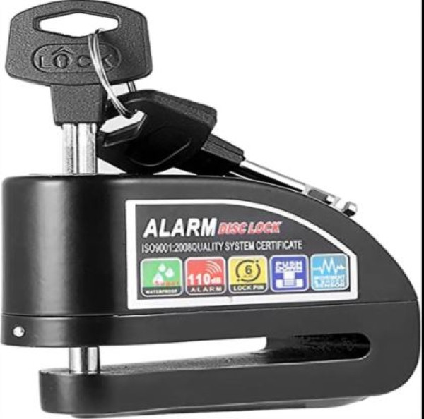 CANDADO ALARMA MOTO