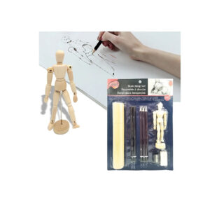 Kit Maniqui + Lápices + Cuaderno