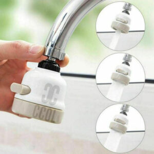 Combo x2 Grifo De Agua 360+Tapa Silicona