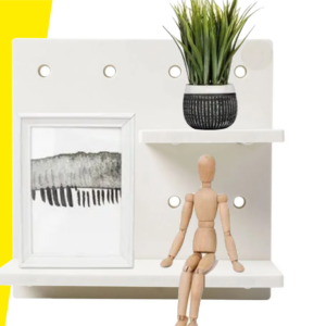 Repisa Organizador Perforado Pared X1