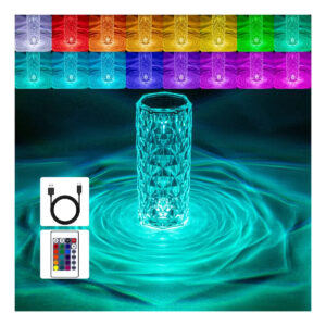 Lampara Cristal Magica con Control