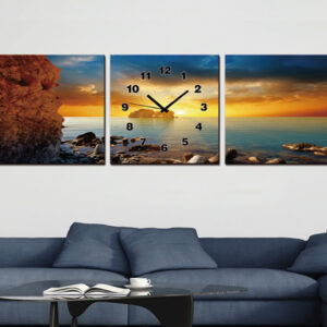 RP-8 RELOJ PARED ESTILO POLIPTICO 3 PIEZ