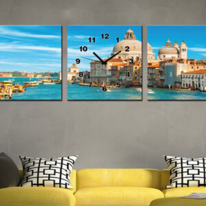 RP-16 RELOJ PARED ESTILO POLIPTICO 3 PIE