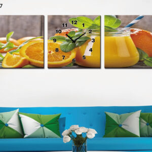 RP-17 RELOJ PARED ESTILO POLIPTICO 3 PIE