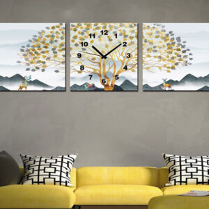 RP-18 RELOJ PARED ESTILO POLIPTICO 3 PIE
