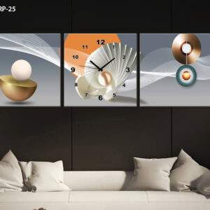 RP-25 RELOJ PARED ESTILO POLIPTICO 3 PIE